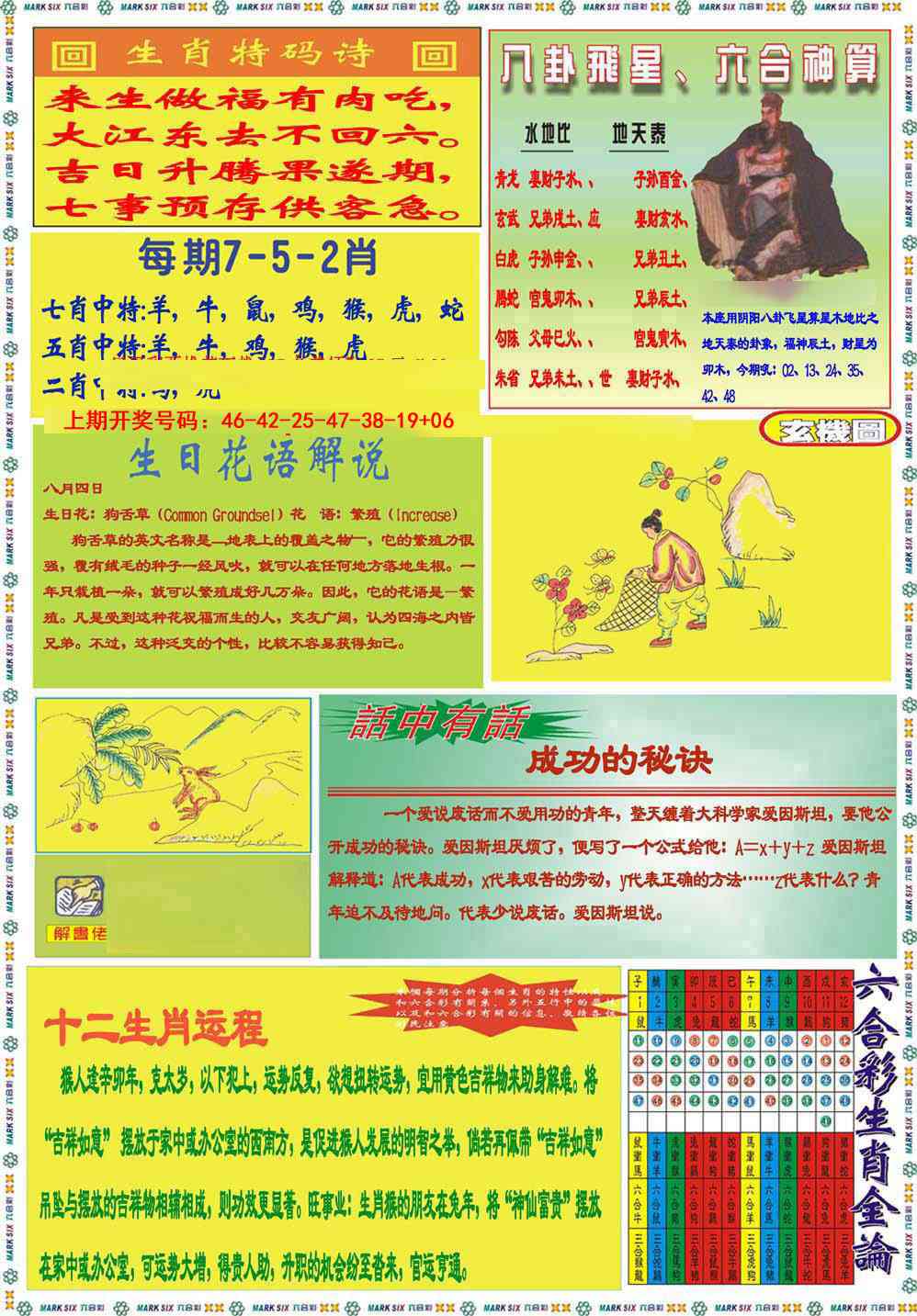 093期九龍马经B(推荐)[图]